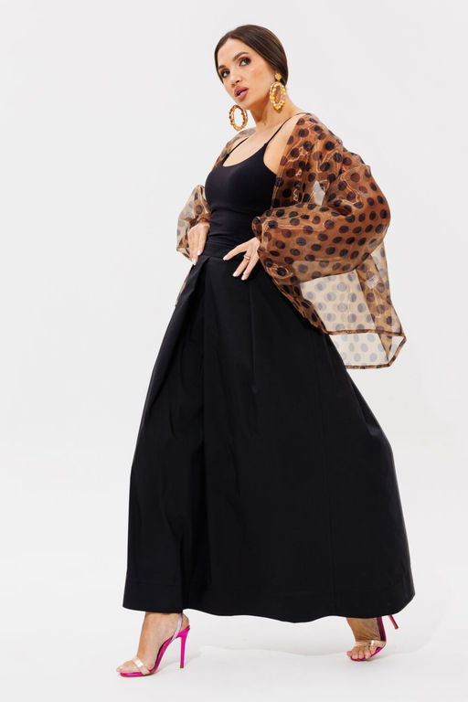 Костюм Anastasia 1162.1 кофе/черный