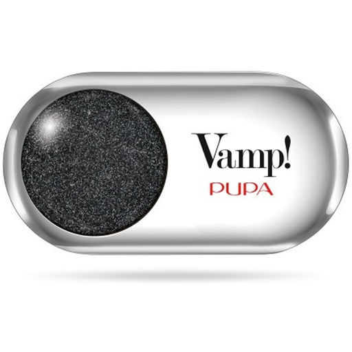 PUPA Тени с эффектом металлик VAMP METALLIC тон 301 Ледяной черный  фото 5