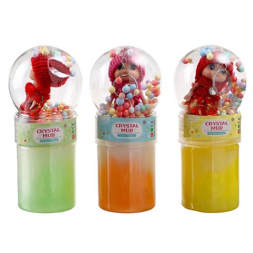 Лизун с игрушкой, цвета МИКС