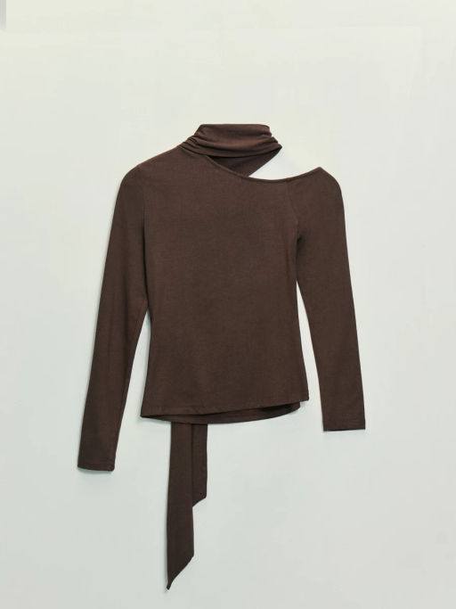 Лонгслив с шарфом / Zarina