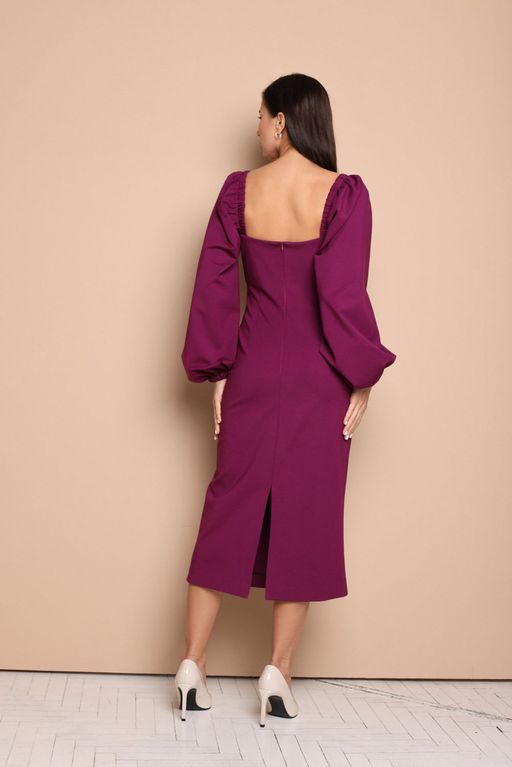 Платье AURA 3049-176 ягодный микс  фото 2