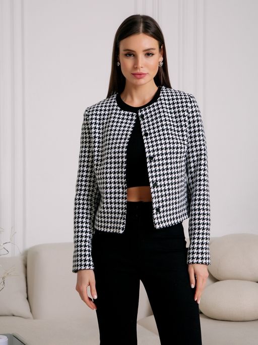 16-221 Жакет - Вишня фото 3