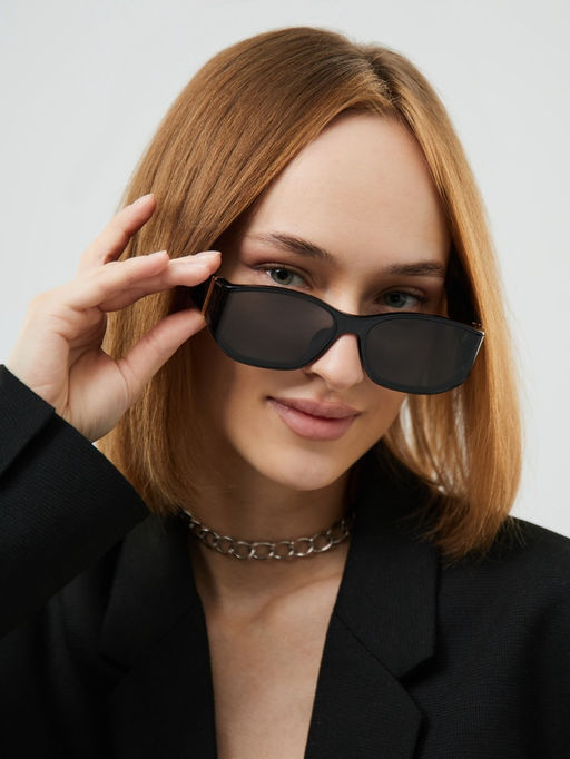 Очки солнцезащитные женские, uv 400, ширина 14 см, дужка 13.3 см, линза 6?4.4 см - Simaland фото 4
