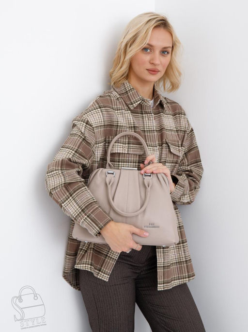 Сумка женская кожаная 9687Y b.apricot Polina&Eiterou