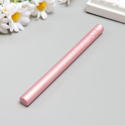 Цена за 10 шт. Сургуч для печати стержень «Розовая пудра», 13.2×1.1 см