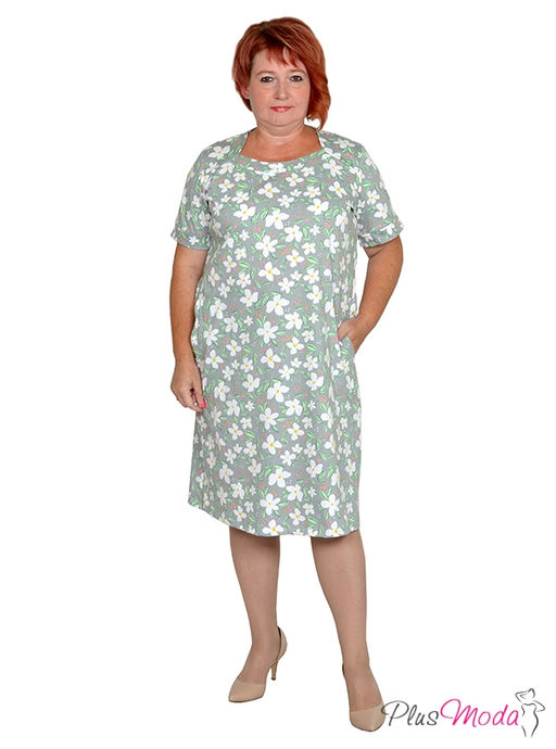 Платье Модель №1339 размеры 44-84 - Plusmoda фото 2