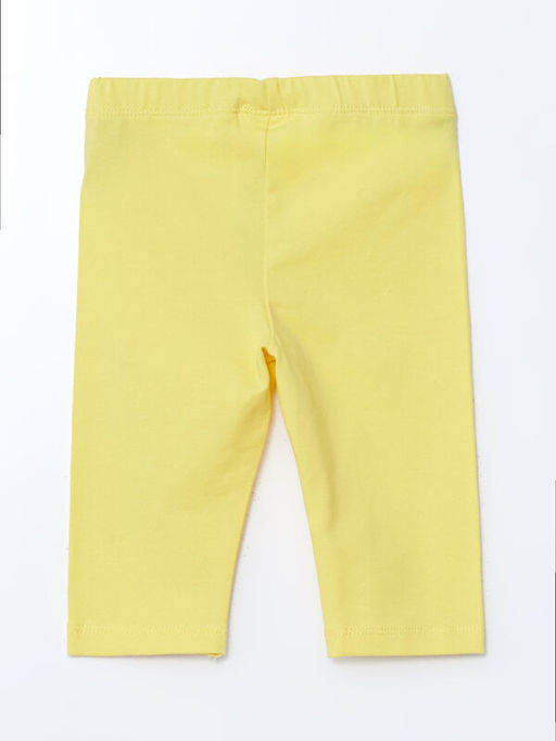 Beli Lastikli Bask?l? K?z ?ocuk Tayt