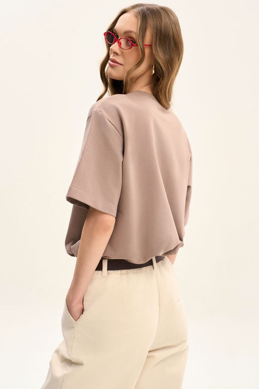 Футболка GO F1001GB/04-03.164-170 мокко мусс  фото 4