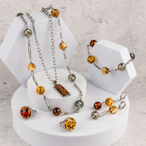 Серьги из муранского стекла SHINE LC3469 - Vloes фото 7