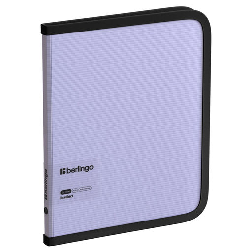 Папка на молнии А5+ Berlingo "Instinct" (ZF5_A5507) 600мкм, лаванда