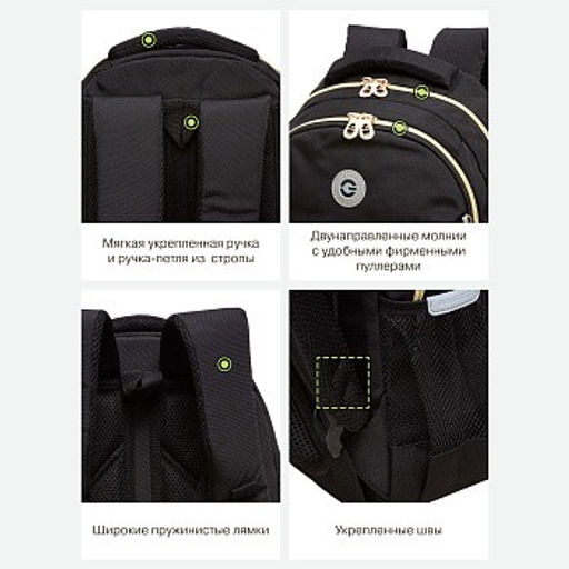 RG-460-5 Рюкзак школьный - Grizzly фото 20