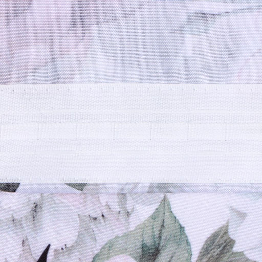 Комплект штор для кухни с подхватами Этель Пионы 145?180 см-2 шт., 100% п/э