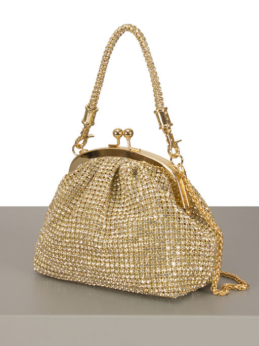 LACCOMA сумка ST126-золотой стразы