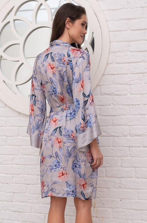 LILIA 4123 Короткий запашной халат-кимоно Mia-Amore фото 2