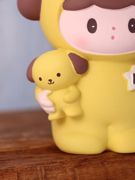 Копилка Family dog, yellow (17,5 см), пластик