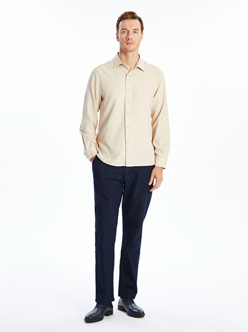 Regular Fit Uzun Kollu Erkek G?mlek