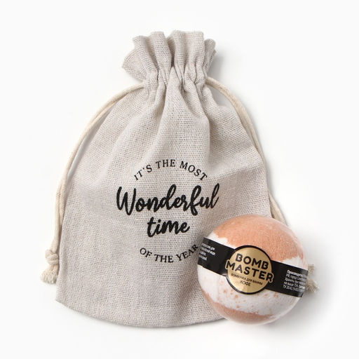 Набор новогодний подарочный "Еноты" полотенце и аксессуары (4 предмета)