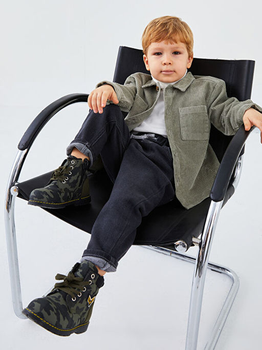 Beli Lastikli Basic Erkek Bebek Jean Pantolon