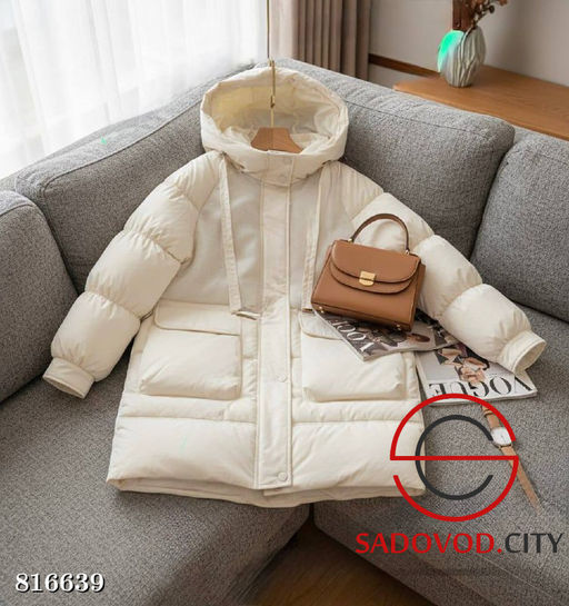 Женская зимняя куртка с капюшоном - Bruno фото 2