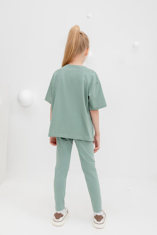 Crockid _ КР 4074/полынь к403 бриджи для дев  фото 3