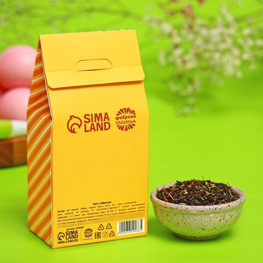 Чай чёрный Кулич, с чабрецом, 50 г. - Фабрика счастья фото 3