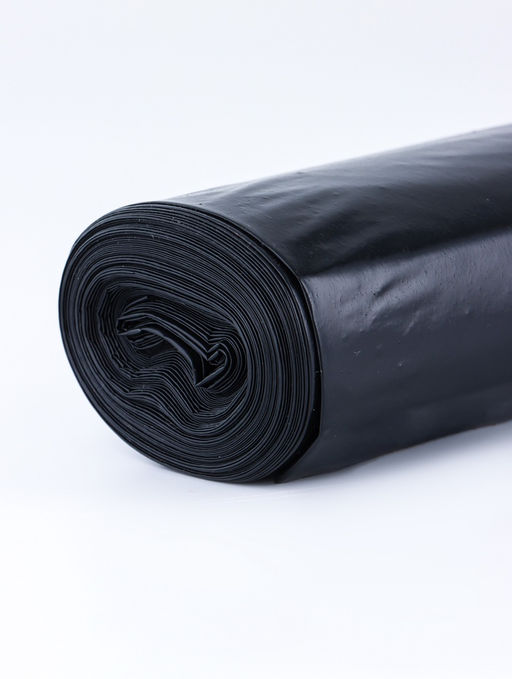 Мешки для мусора 180 л, 80 мкм, ПВД, 10 шт, цвет черный