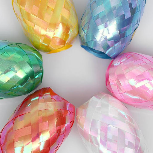 Лента упаковочная перламутровая, ассорти, набор 6 шт., 0,5 см х 10 м - Simaland фото 2