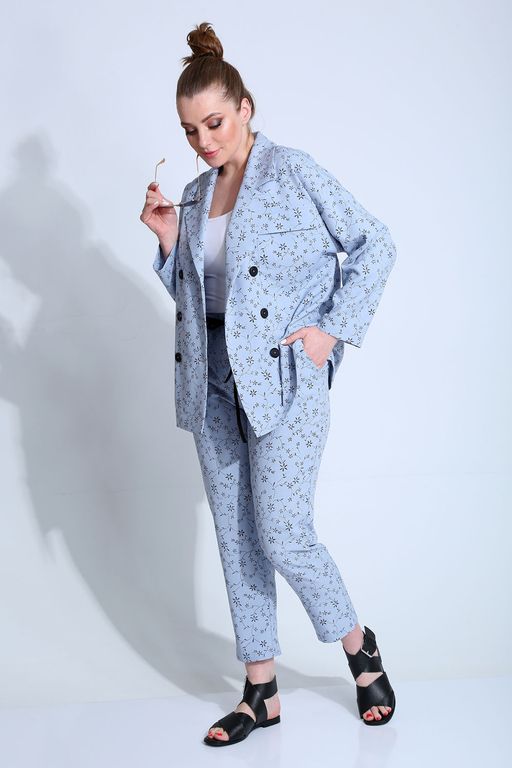 Костюм Liona Style 789 голубой  фото 3