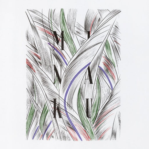 Футболка женская MINAKU с фирменным принтом, белая, размер 42