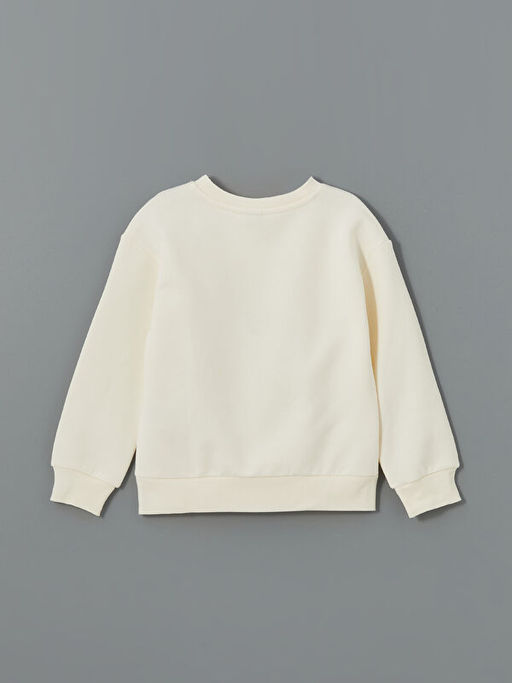 Bisiklet Yaka K?z ?ocuk Kal?n Sweatshirt - Waikiki фото 2