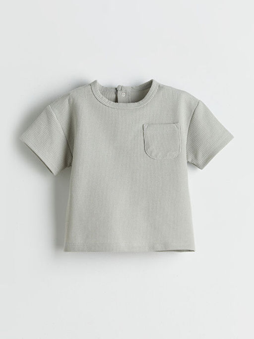 Bisiklet Yaka Erkek Bebek Ti??rt ve ?ort 2li