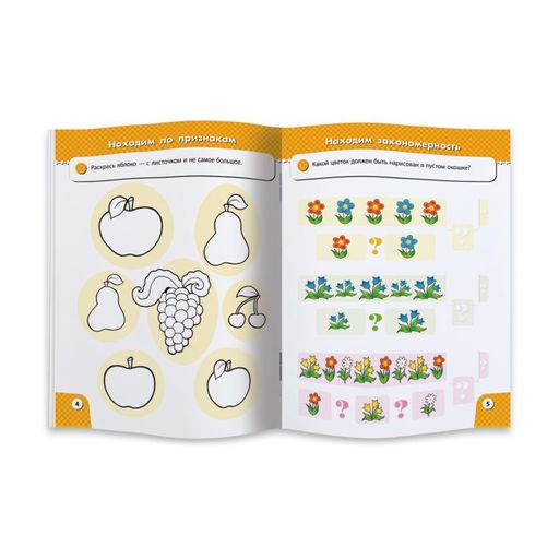 Книжка Школа дошколят арт. 45002/ 10 РАЗВИВАЕМ МЫШЛЕНИЕ, 2-4 года - Феникс+ фото 2