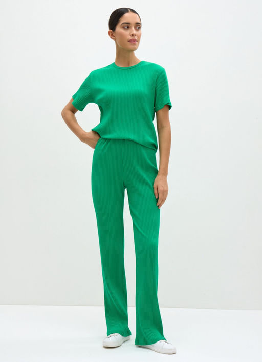 Conso/PT 240496 - green Комплект женский (брюки, футболка)