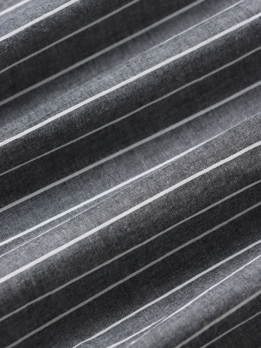 Постельное бельё евро «Этель» Quiet shade, жатый хлопок, серое