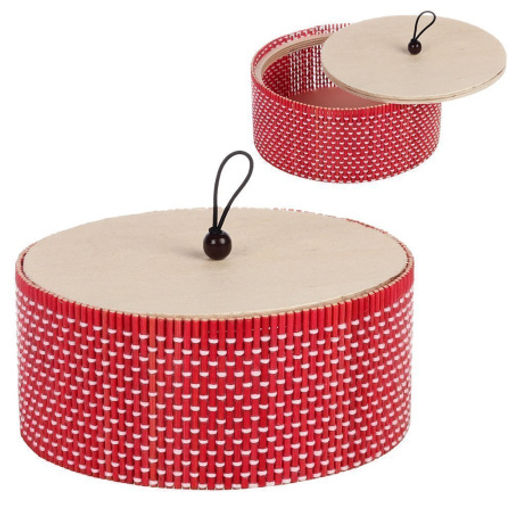 Шкатулка декоративная 13,5х11х6 бамбук / BBD39 /уп 4/72/ - Галеонтрейд фото 8