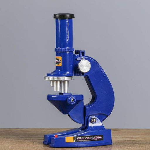 Микроскоп детский, с экраном - проектором, кратность увеличения 100–450х, с подсветкой