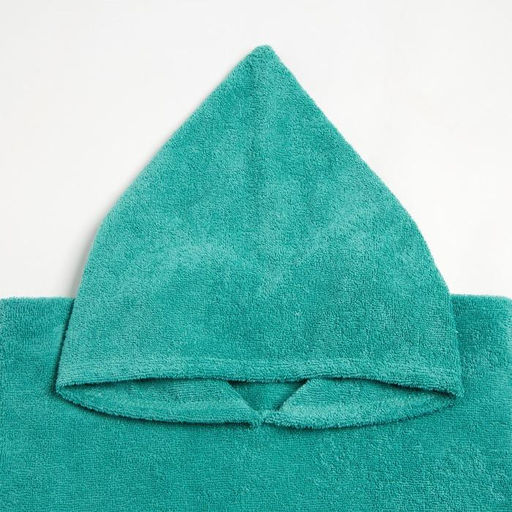 Полотенце-пончо Крошка Я Гномик, цвет зелёный, размер 24-32, 100 % хлопок, 320 г/м2  фото 5