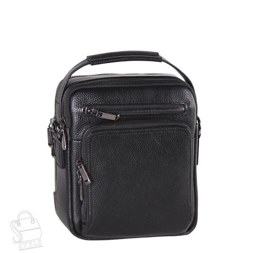 Сумка мужская кожаная 8132-3QH black Heanbag