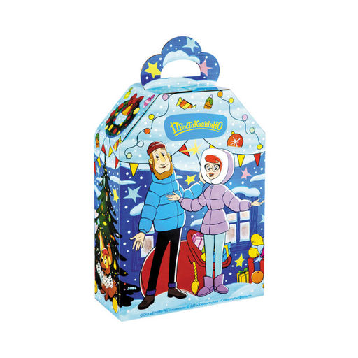 Сладкий новогодний подарок Простоквашино