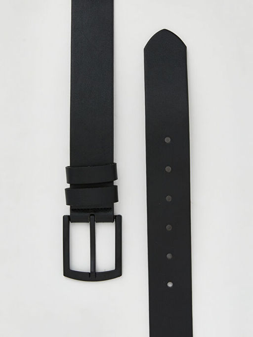 Deri G?r?n?ml? Erkek Kemer