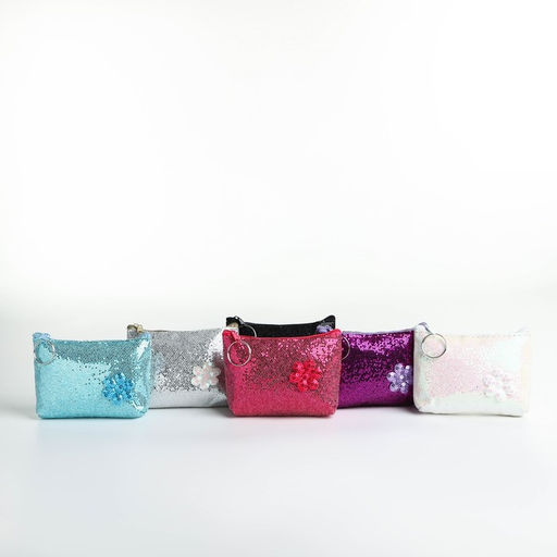 Цена за 2 шт. Кошелёк детский «Блёстки» Выбражулька, маленький, монетница, МИКС