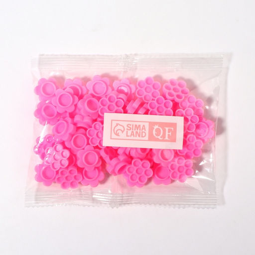 Лунки для клея, набор - 50 шт., розовая