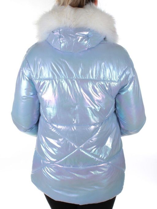1920 LT. BLUE Куртка зимняя облегченная женская Moki - Фабричный китай фото 6