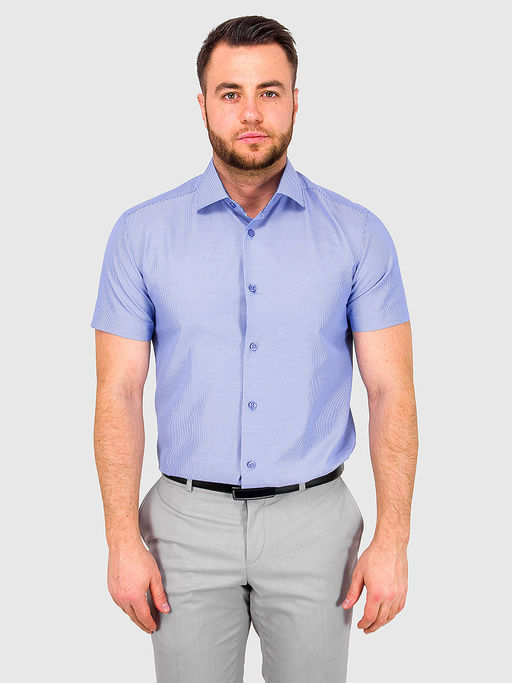 Сорочка мужская короткий рукав GREG 221/109/1017/ZV/1  фото 7