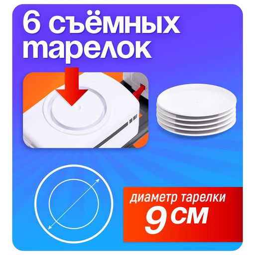 Железная дорога Еда-экспресс, детская - Автоград фото 3