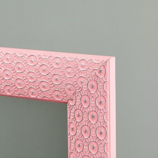 Зеркало напольное «Клик Мебель», в полный рост, 161×46×6 см, цвет розовый