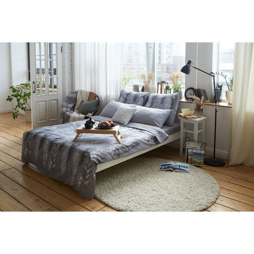 Постельное бельё Этель 2 сп Перья (вид 2) 175х215 см, 200х220 см, 70х70 см -2 шт,поплин 125 г/м2 фото 6