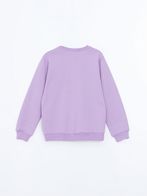 Bisiklet Yaka K?z ?ocuk Sweatshirt - Waikiki фото 3