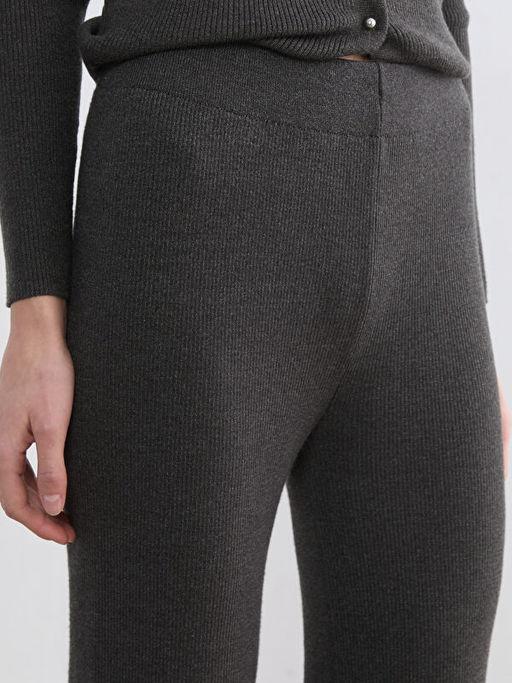 Beli Lastikli Geni? Pa?a Triko Kad?n Pantolon