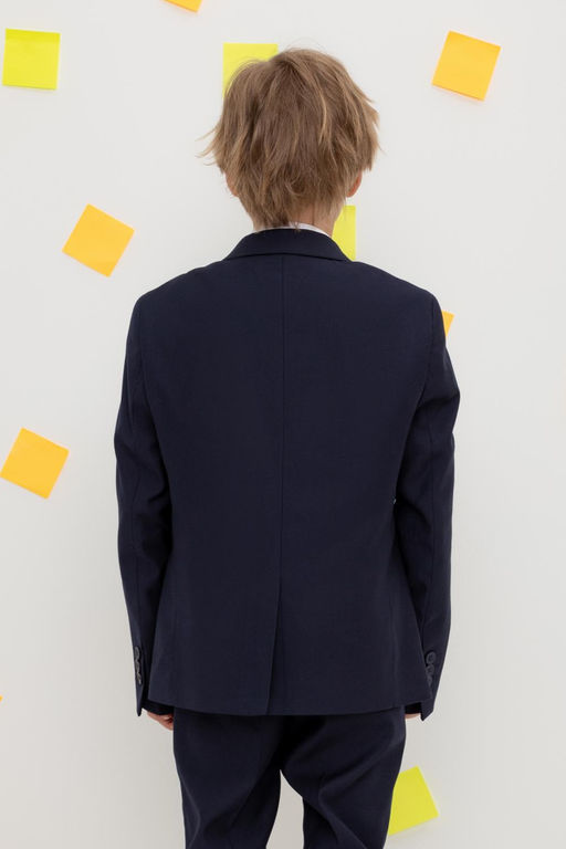 ТК 37021/темно-синий пиджак для мал - Crockid фото 5